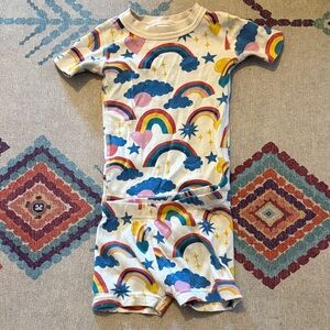 Hanna Andersson Multicolor Striped Pajama Set